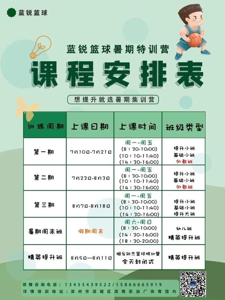 篮球训练营学费多少钱